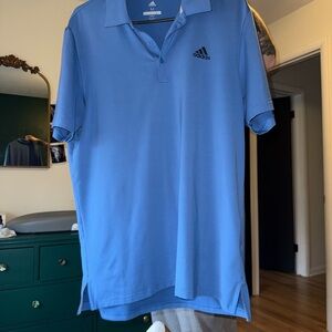 Adidas Men's Blue Polo Shirt